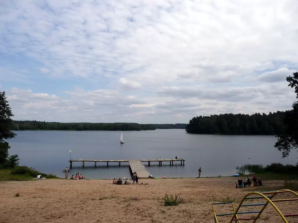 Zaplecze warsztatowe w okolicach Pojezierza Brodnickiego na Kujawach&nbsp;