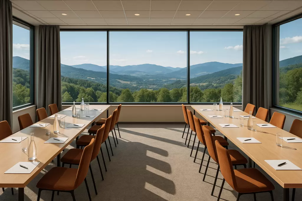 Sale konferencyjne dla ponad 100 osób w Beskidach